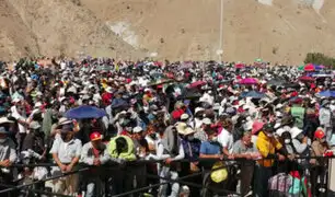 Arequipa: miles de feligreses asistieron a la reapertura del santuario de la Virgen de Chapi