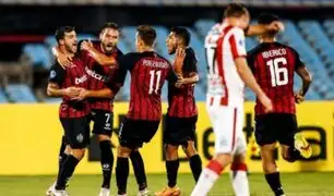 ¡Con 10 hombres!: Melgar venció 2-1 a River Plate de Uruguay por la Copa Sudamericana