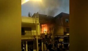 SJL: Dueño de reconocida cevichería denuncia que incendiaron su casa por negarse a pagar cupos