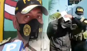 Capturan a policía por liderar banda de raqueteros en Chiclayo