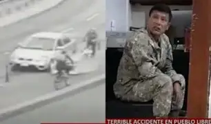 Pueblo Libre: militares atropellan a ciclista, se dan a la fuga pero son capturados