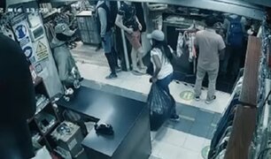 La Victoria: Delincuentes roban mercadería valorizada en más de mil soles en Gamarra