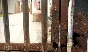 Parques en mal estado en el Callao: Vecinos denuncian rejas oxidadas y que están por caerse