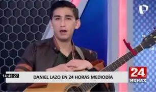 Daniel Lazo regresa a los escenarios y anuncia nuevo disco