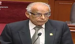 Aníbal Torres se muestra desafiante en el Congreso, pero pide “pacto de gobernabilidad”