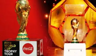 Qatar 2022: Trofeo de la Copa del Mundo inició gira internacional