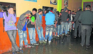Huancayo: decenas de menores en estado de ebriedad fueron intervenidos en “fiesta semáforo”