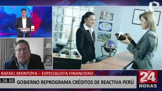 Rafael Montoya sobre reprogramación de pagos de Reactiva Perú: "Es un acto coherente"