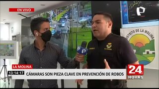 La Molina: capturan a ladrón que rompía ventanas de los vehículos para robar
