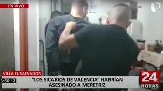 VES: PNP captura a 'Sicarios de Valencia', delincuentes que asesinaron a mujer