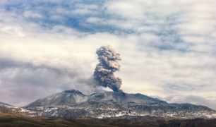 IGP emitió alerta naranja por actividad en volcán Sabancaya de Arequipa