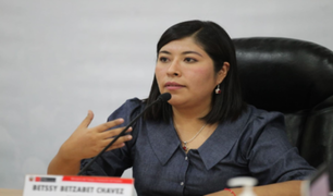 Betssy Chávez señaló que lo único “ancho y robusto” son sus sueños por un Perú mejor