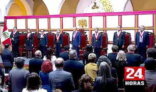 Tribunal Constitucional: nuevos magistrados son presentados en ceremonia oficial
