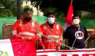 Las Bambas: 9 mil trabajadores de la empresa minera inician marchas y huelga de hambre