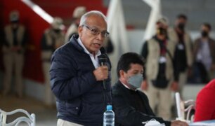 Conflicto en Las Bambas: mesa de diálogo empezó sin presencia del premier Aníbal Torres