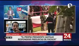 Abogado de Pedro Castillo: "Despacho fiscal no brinda las garantías mínimas del debido proceso"