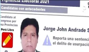 Elecciones 2022: sentenciados, investigados y denunciados entre candidatos regionales de Perú Libre
