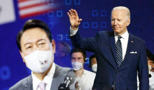 Joe Biden llega a Corea del Sur en el inicio de su gira por Asia