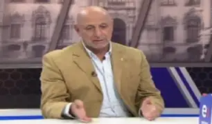 José Cueto: “No estoy de acuerdo con el adelanto de elecciones”