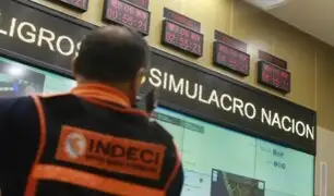 Simulacro Nacional Multigrado será este 31 de mayo: "Participemos con seriedad", dice Aníbal Torres