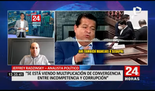 Radzinsky sobre caso Zamir Villaverde: Es constante en el Gobierno la incompetencia y corrupción
