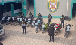 Policía Nacional recupera motos robadas y ahora busca a sus dueños para devolvérselas