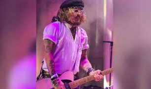 Johnny Depp aparece en concierto de Jeff Beck tras juicio contra Amber Heard