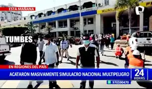 SISMATE alertó a miles de peruanos inicio del simulacro nacional multipeligro