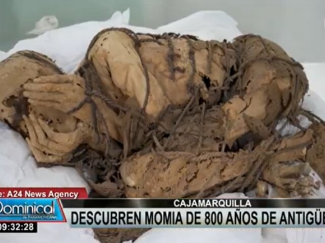 Arqueólogos encuentran momia de al menos 800 años de antiguedad en Lima