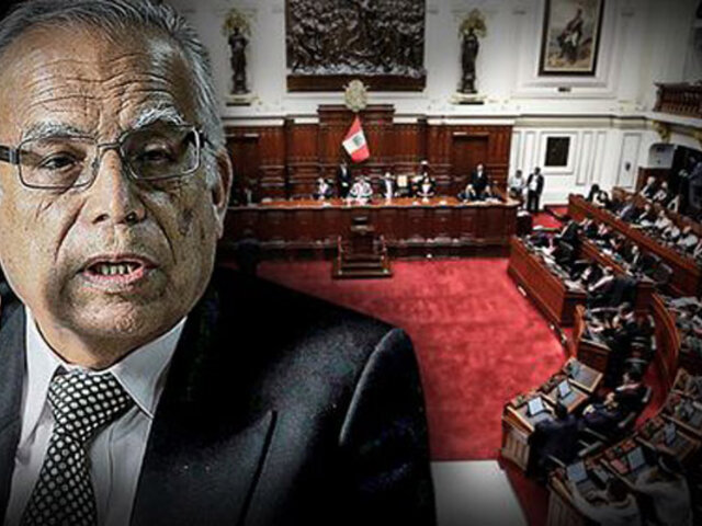 Congreso: inicia interpelación a Aníbal Torres, presidente del Consejo de Ministros