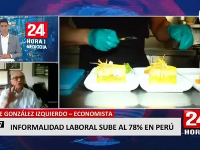 Jorge González Izquierdo: "Lamentablemente la informalidad laboral se resolverá en 10 o 15 años"