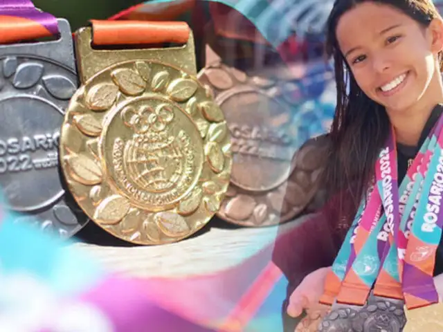 Perú gana 45 medallas en Juegos Suramericanos de la Juventud de Rosario