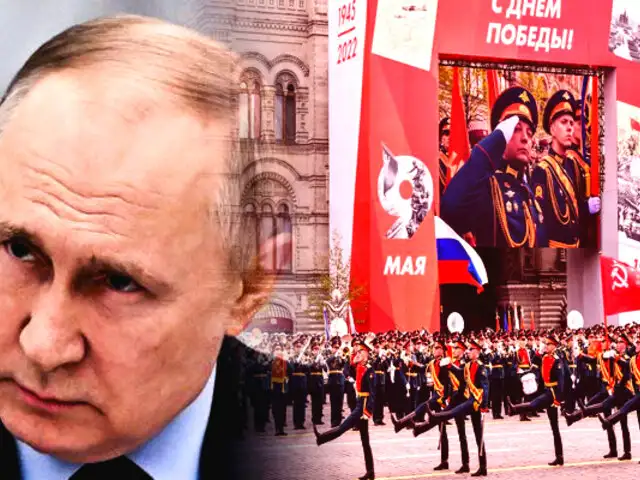 Putin justifica ofensiva a Ucrania durante Día de la Victoria: “hay que evitar una guerra mundial”