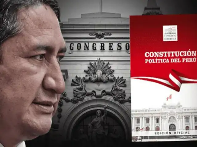 Vladimir Cerrón: Perú Libre está dispuesto a "ir por la fuerza" para el cambio de Constitución