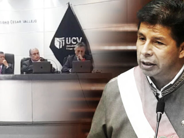 Tesis de Pedro Castillo: UCV concluye que trabajo "mantiene un aporte de originalidad"