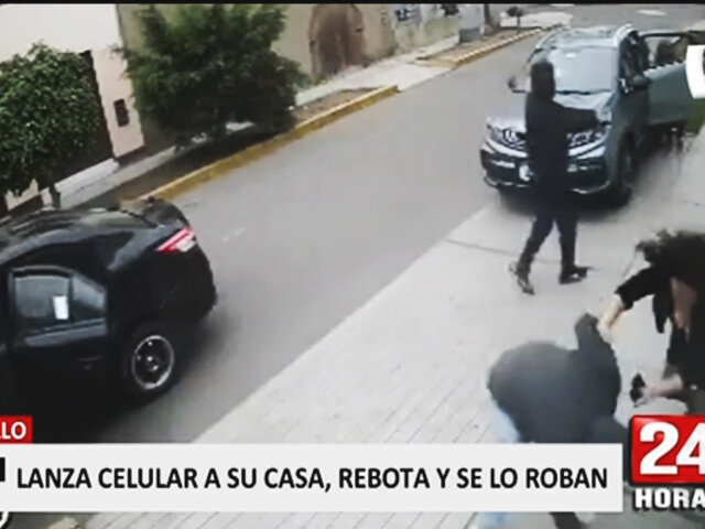 Trujillo: delincuentes asaltan a dos mujeres poco antes de ingresar a su vivienda