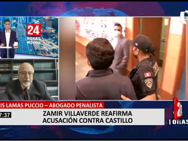 Lamas Puccio sobre Zamir Vilaverde:  “Es parte de un plan o una estrategia brindar información"