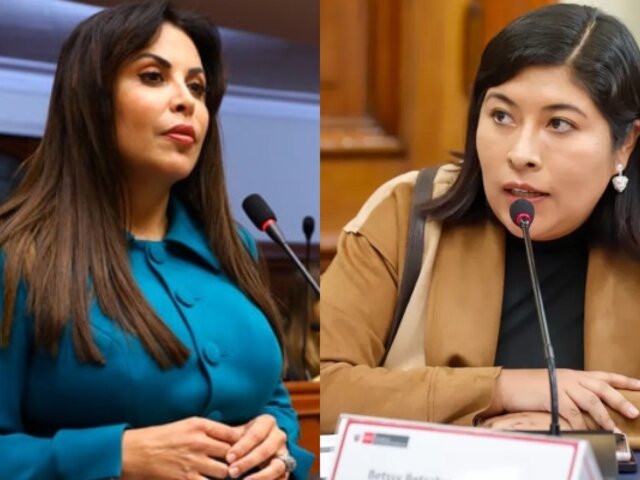 Patricia Chirinos pide disculpas por calificativos contra Betssy Chávez