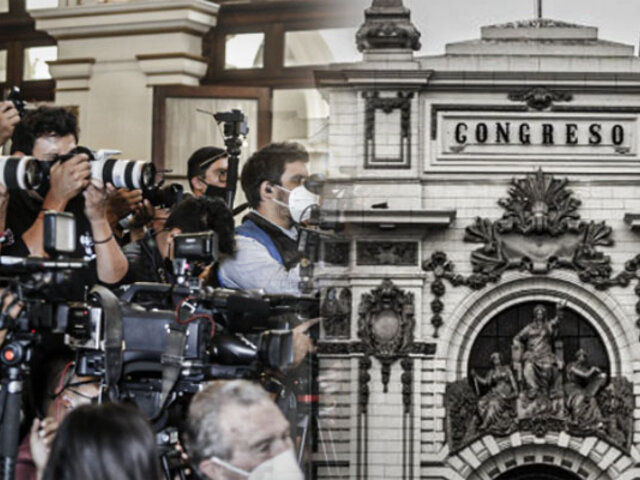 Defensoría del Pueblo: Congreso debe dar facilidades a los periodistas para que ejerzan su labor