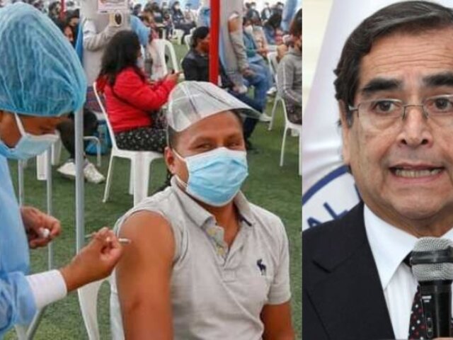 Óscar Ugarte: "si no aplican la cuarta dosis, se van a vencer las vacunas adquiridas"