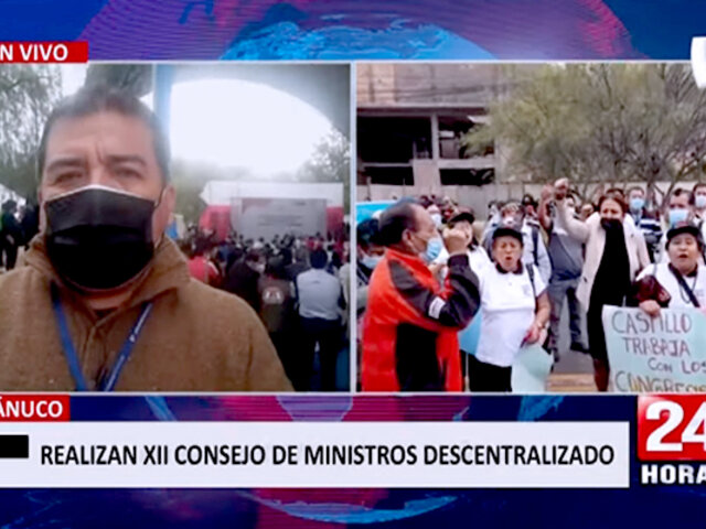 XII Consejo de Ministros Descentralizado: exigen salida de Castillo y cierre del Congreso