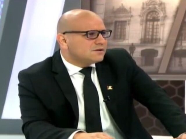 Alejandro Salas: “Si el presidente me pide asumir el Mininter, no tendría ningún inconveniente”