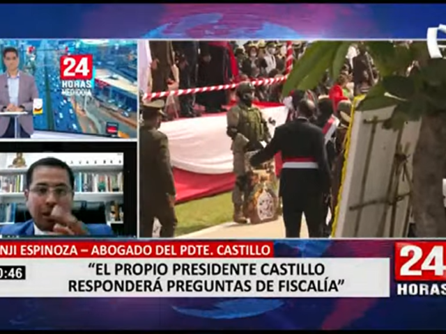 Abogado de Pedro Castillo: "Despacho fiscal no brinda las garantías mínimas del debido proceso"