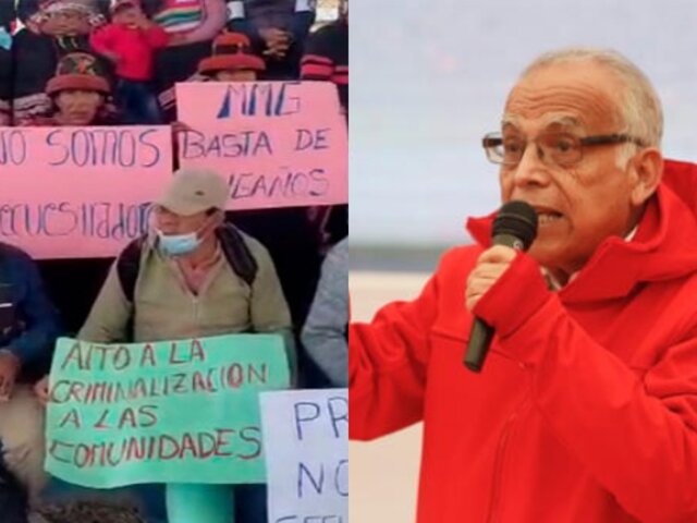 Comunidad de Fuerabamba a Aníbal Torres: "No somos secuestradores"