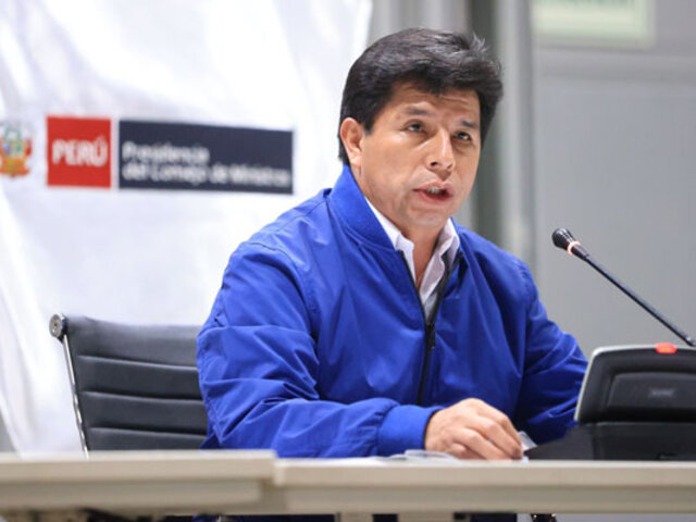 Pedro Castillo: mandatario firma hoy ley que faculta retiro de hasta S/. 18.400 del fondo de AFP