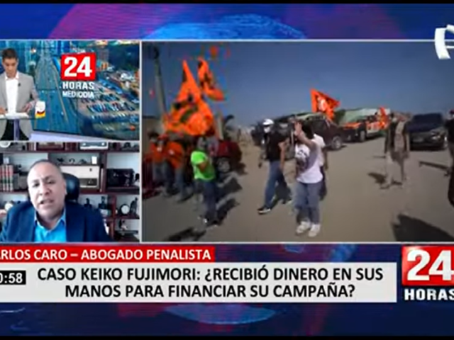 Carlos Caro sobre Keiko Fujimori: “No hay pruebas suficientes para acusarla por lavado de activos”