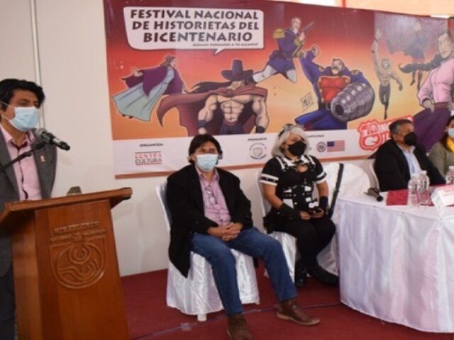 Miraflores: se inaugura primer festival nacional de Historietas del Bicentenario del Perú