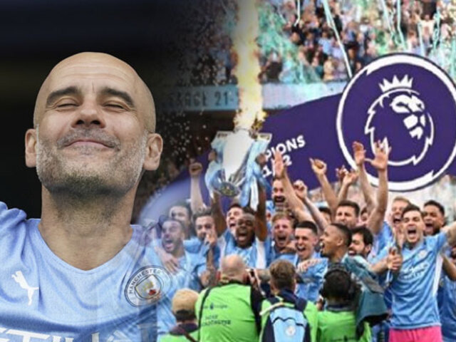 Manchester City se consagra bicampeón de la Premier League tras remontar al Aston Villa