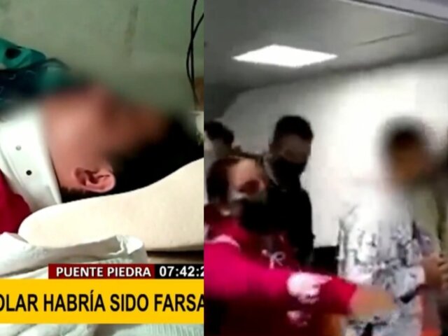 Denuncian como "toda una farsa" caso de bullying a escolar extranjero en Puente Piedra