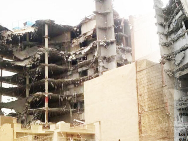 Irán: Colapso de edificio deja 10 muertos